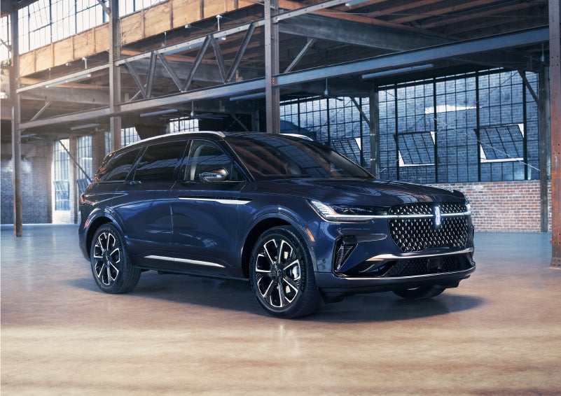 A 2024 Lincoln Nautilus® SUV is parked in an industrial space. | Mark Ficken Lincoln in Charlotte NC