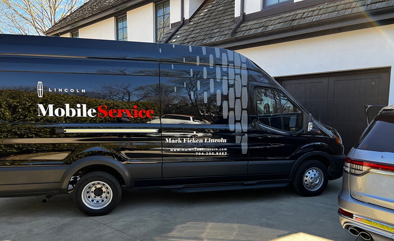 Mobile Mark Ficken Lincoln Service Van